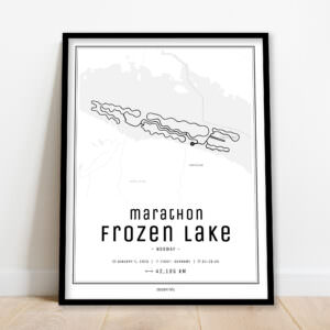 Marathon Frozen Lake